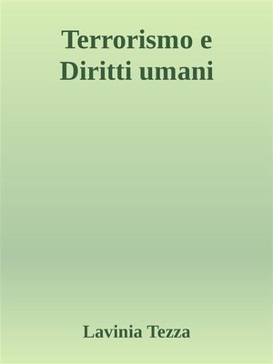 cover image of Terrorismo e Diritti umani